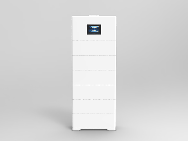 Stacked household energy storage batteries